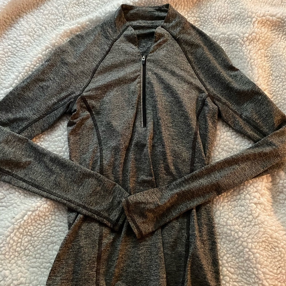1/4 zip workout shirt